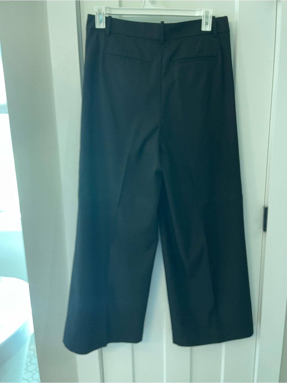 Madewell Black Superwide-Leg Trousers - Picture 8 of 9